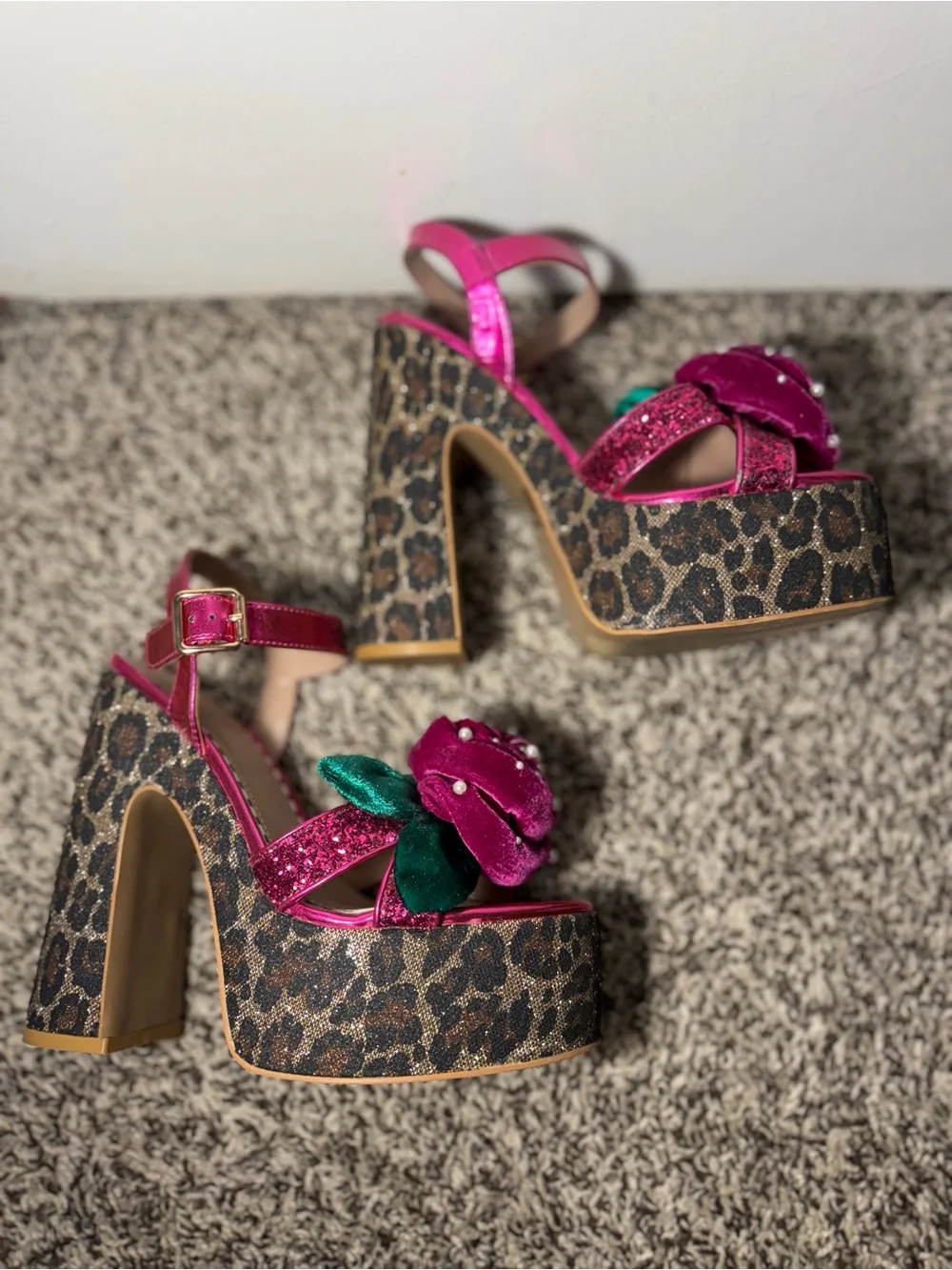Betsey Johnson bold pink